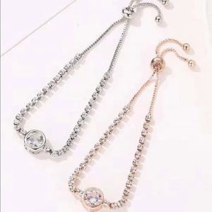 Gorgeous Tennis Bling in Gold OR Silver adjustable